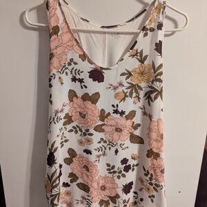 Floral Sleeveless Top